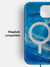 Carve Marble (Blue/White) Case with MagSafe for iPhone 15, , large
